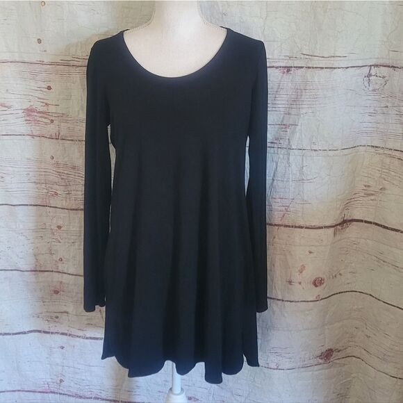 Eileen Fisher Tunic Length Stretchy Top Size Small - Picture 1 of 6